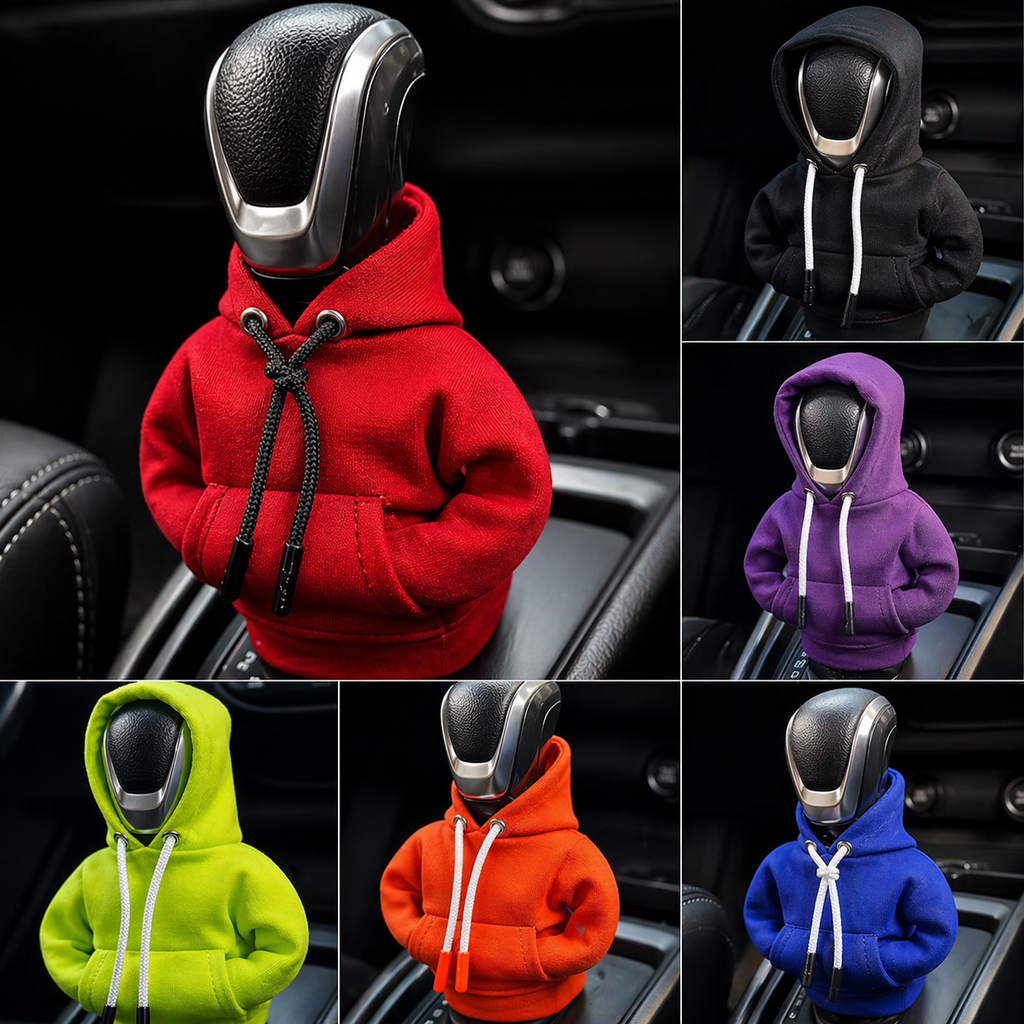 Car Gear Hoodie – Schaltknauf Cover für Autoliebhaber